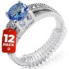 12 Pack Ring Sizer Adjusters - Invisible
