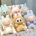 2024 POP MART Labubu Plush Doll Keychain