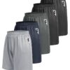 5 Piezas Shorts Deportivos para Hombre