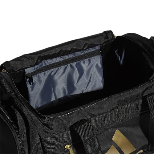 adidas Defender IV Duffel Bag, Black/Gold
