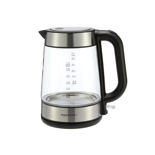 Amazon Basics Hervidor Eléctrico de Vidrio 1.8L
