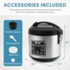 AROMA 4-Cup Digital Rice Cooker, Multicooker