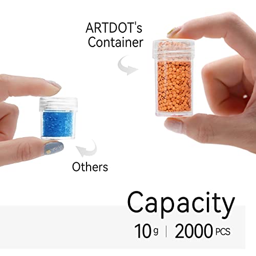 ARTDOT 60 Slots Diamond Art Storage Box
