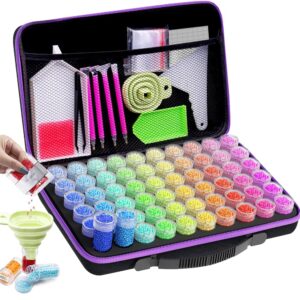 ARTDOT 60 Slots Diamond Art Storage Box