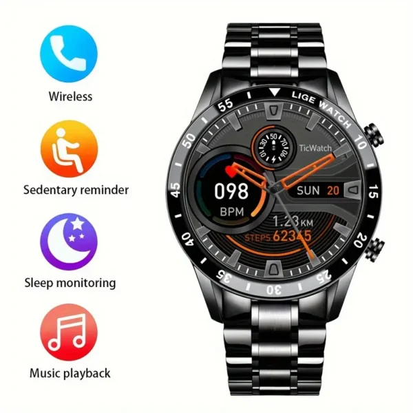 Reloj Inteligente LIGE Bluetooth Multideporte