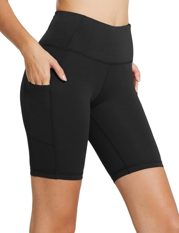 BALEAF Mujer Biker Shorts con Bolsillos