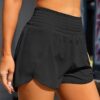 BMJL Shorts Deportivos Altos con Bolsillo