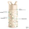 Botella de Agua Infantil con Popote 14oz
