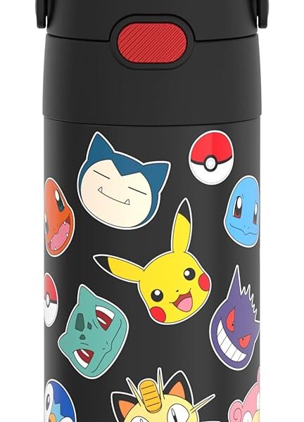 Botella Térmica Pokémon de 12 Onzas