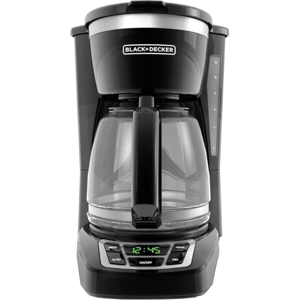 Cafetera Digital BLACK+DECKER de 12 Tazas