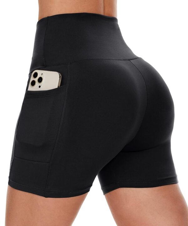 CAMPSNAIL Biker Shorts Mujeres con Bolsillos