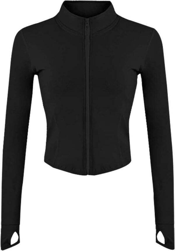 Chaqueta Deportiva Ligera con Cremallera para Mujer