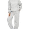 Conjunto de sudadera y pantalones para mujer