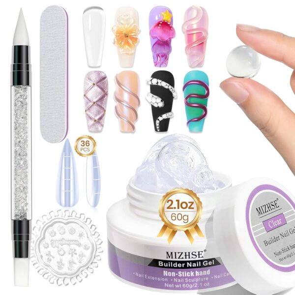 Gel Constructor MIZHSE para Uñas, 60g