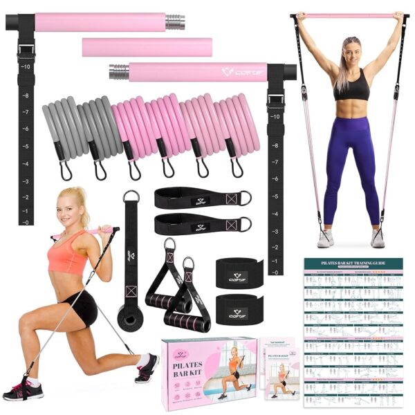 Kit de Pilates con Barra y Bandas