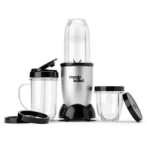 Magic Bullet Blender, 11 Piezas, Plata
