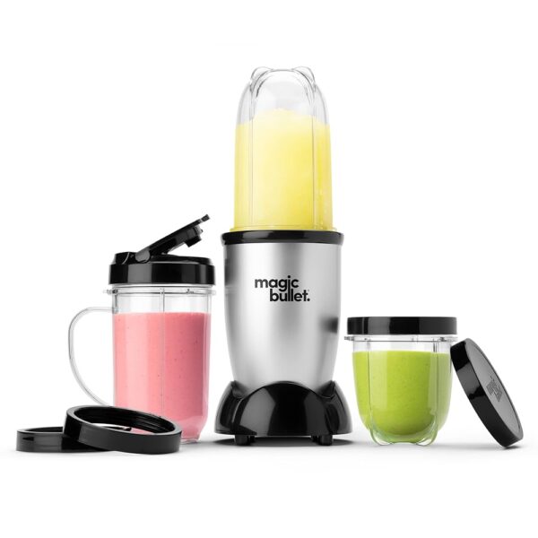 Magic Bullet Blender, 11 Piezas, Plata