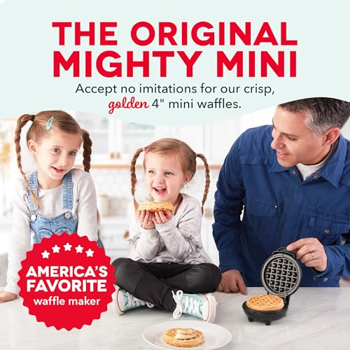 Mini Waffle Maker DASH - 4” Antiadherente