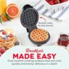 Mini Waffle Maker DASH - 4” Antiadherente