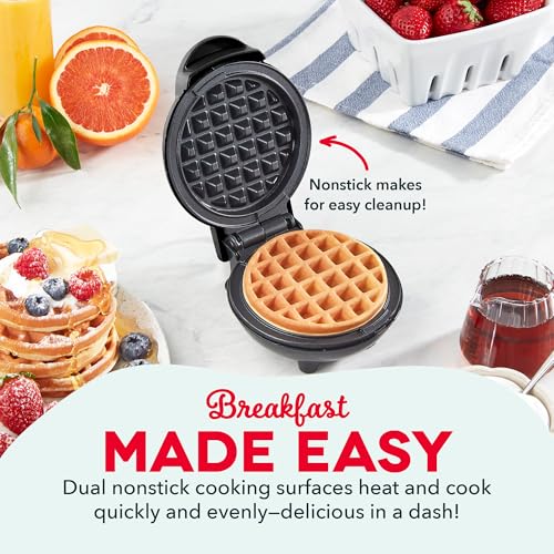 Mini Waffle Maker DASH - 4” Antiadherente