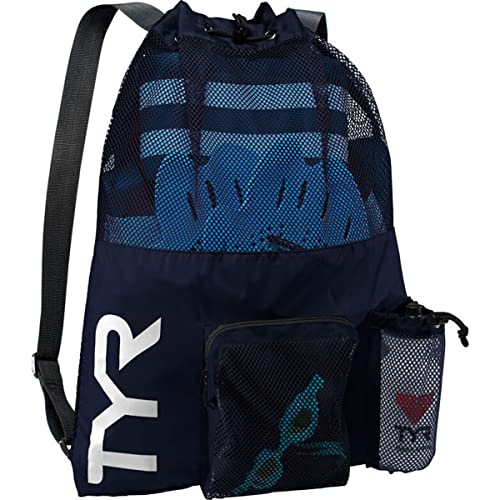 Mochila TYR Big Mesh para Natación y Gimnasio