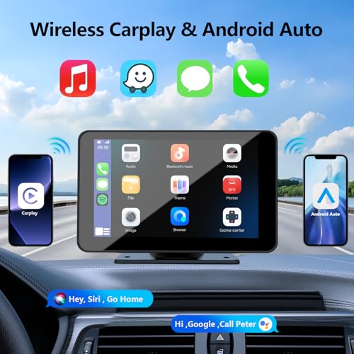 Pantalla Carplay 7" HD con Bluetooth