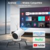 Proyector Mini HY300 PRO 4K Portátil