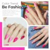 Set de Esmaltes de Uñas Gel Rosa