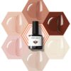 Set de Esmaltes en Gel Nude - 6 Colores