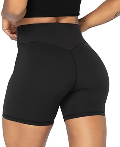 Shorts Biker de Cintura Alta para Mujer