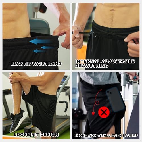 Shorts Deportivos BALENNZ para Hombre con Bolsillos