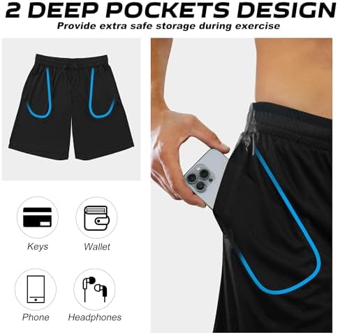 Shorts Deportivos BALENNZ para Hombre con Bolsillos