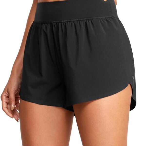 Shorts Deportivos de Cintura Alta para Mujer