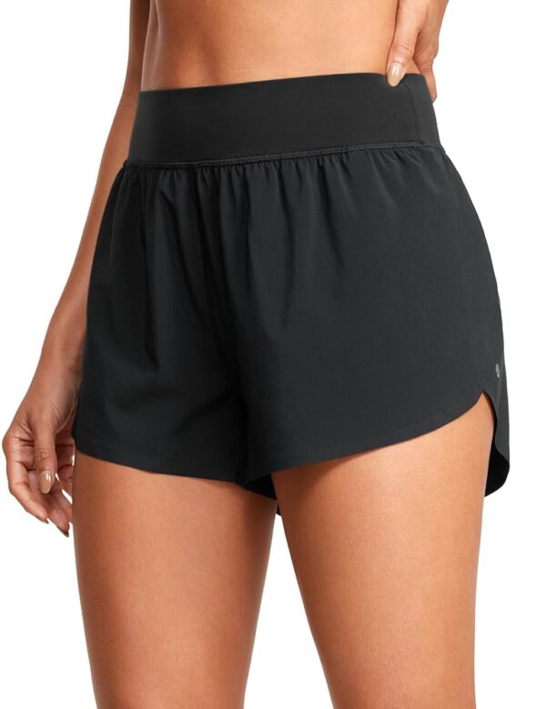 Shorts Deportivos de Cintura Alta para Mujer