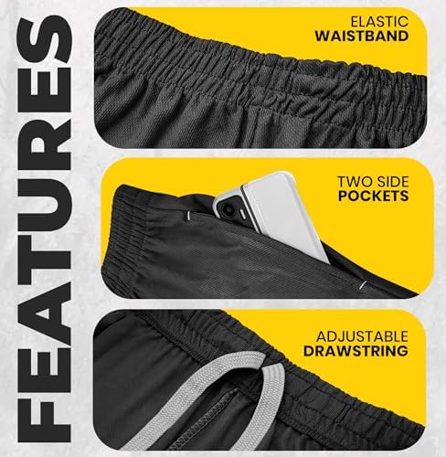 Shorts Deportivos Masculinos de Secado Rápido