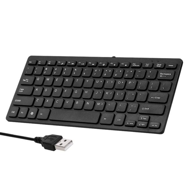 Teclado Mini K-1000 USB 78 teclas