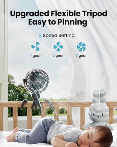 Ventilador Mini Portátil Gaiatop con Clip