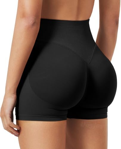 VOYJOY Mallas Cortas para Mujeres Fitness