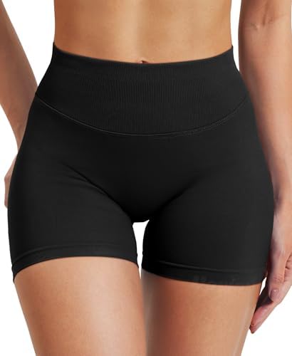 VOYJOY Mallas Cortas para Mujeres Fitness